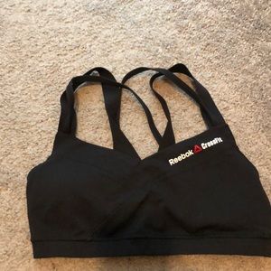 Reebok CrossFit sports bra And Red rogue tank $22